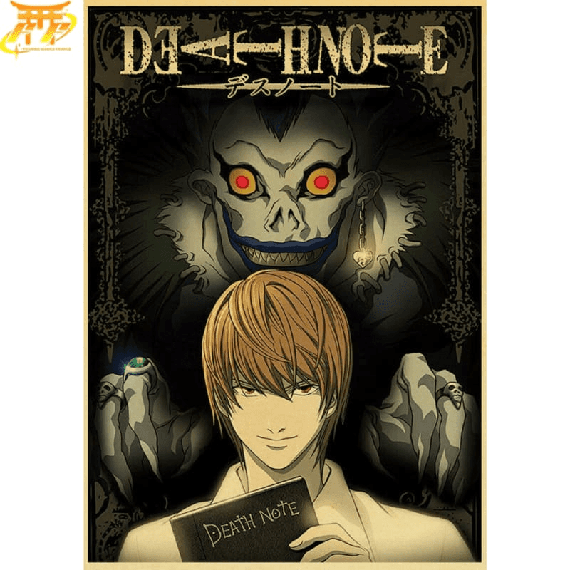 Death Note 2020 Poster Kira x Ryuk - Death Note™ – Anime Figure Store®