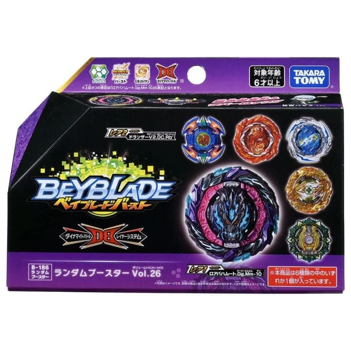 Ragnaruk Nexus Just-6 Dynamite Top - Beyblade Burst 