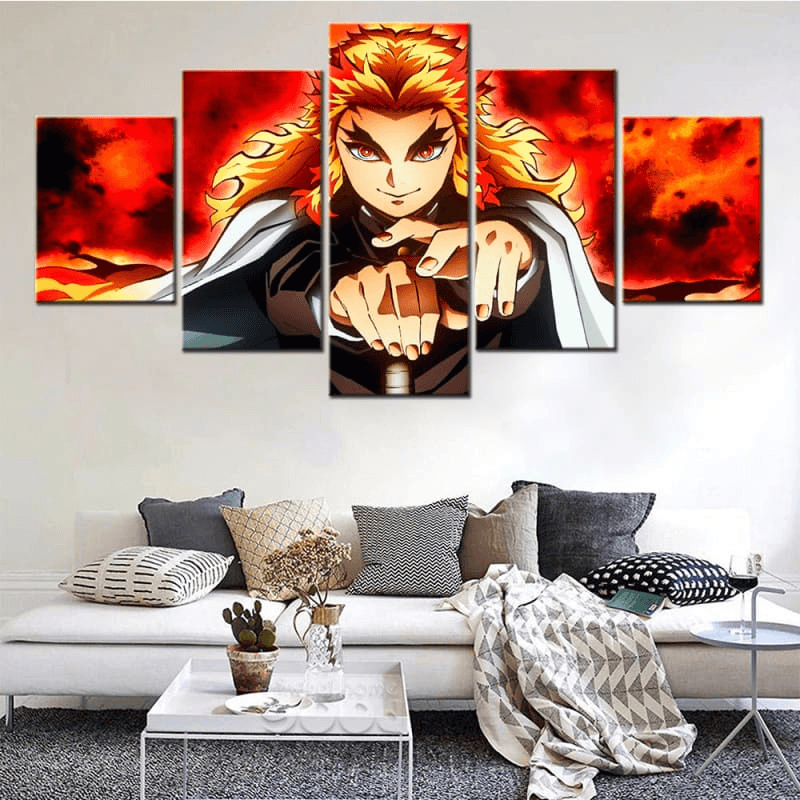 Rengoku Painting - Demon Slayer™