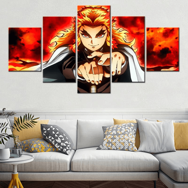 Rengoku Painting - Demon Slayer™