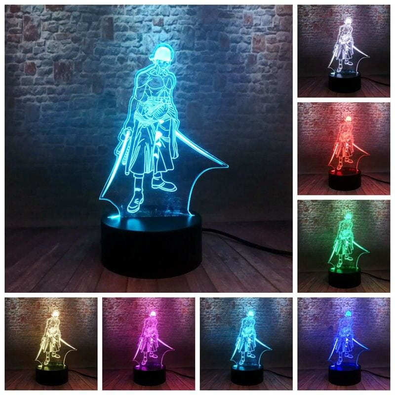 Roronoa Zoro LED Lamp - One Piece™