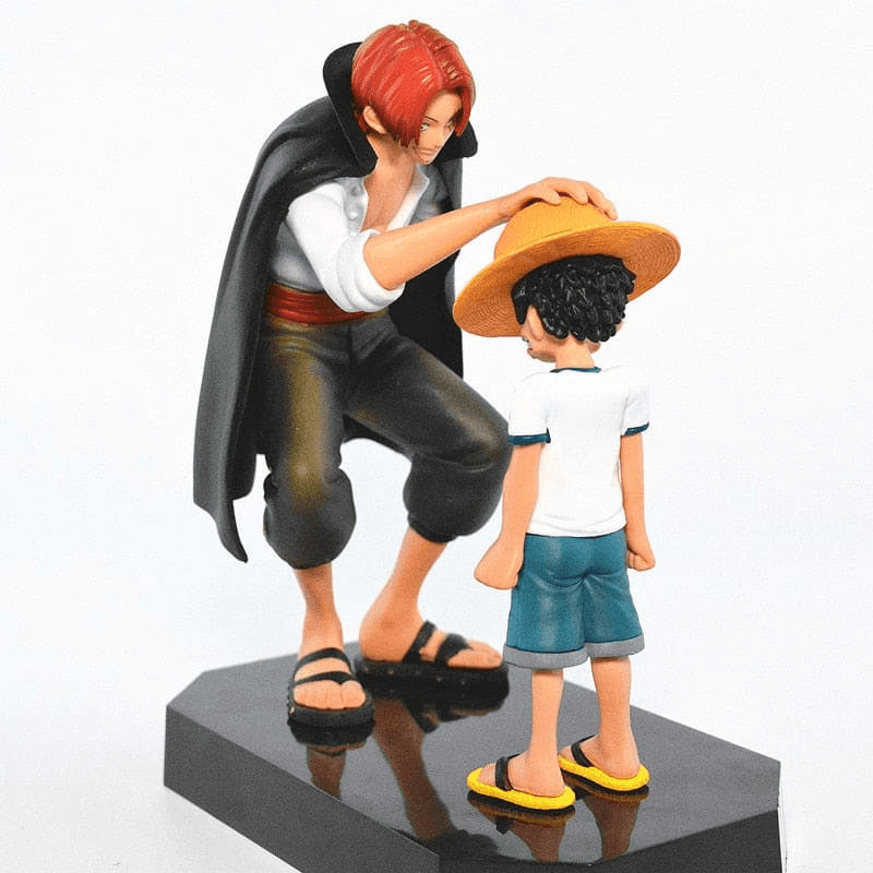 Ginger Shanks figure with Monkey D Luffy - One Piece™