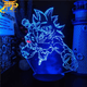 Son Goku SSJ God LED Lamp - Dragon Ball Z™