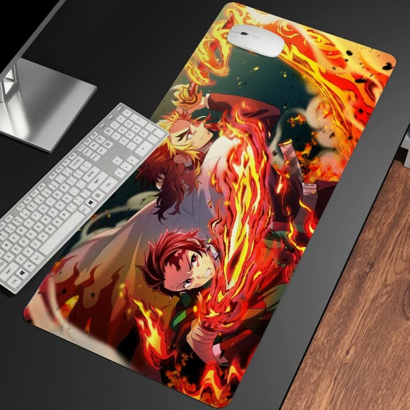 Tanjiro & Kyujoro Mouse Pad - Demon Slayer™