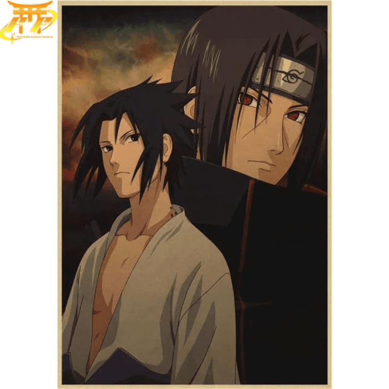 Uchiha Brotherhood Poster - Naruto™