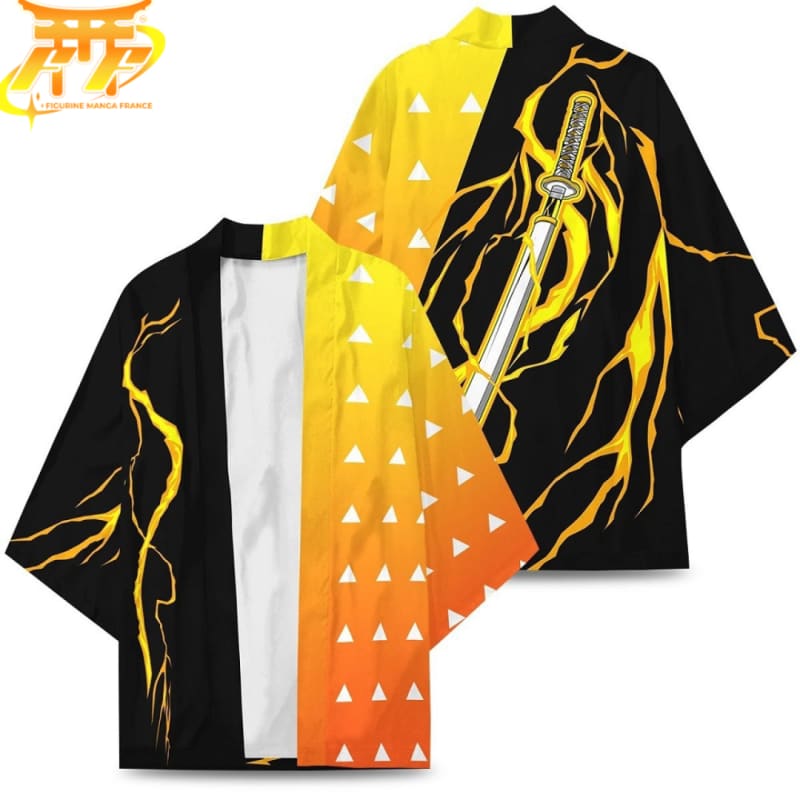 veste-kimono-zenitsu-demon-slayer™