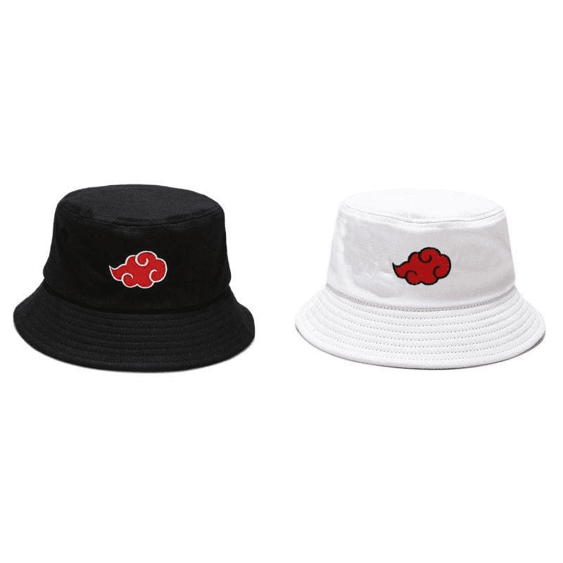 White Akatsuki Bucket Hat - Naruto Shippuden™